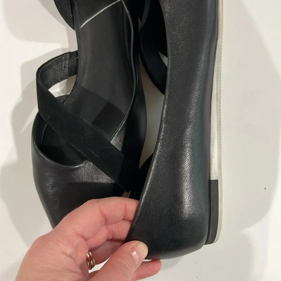 Sava- Anthropologie, black flat, pointed toe, 39 - Picture 7 of 7